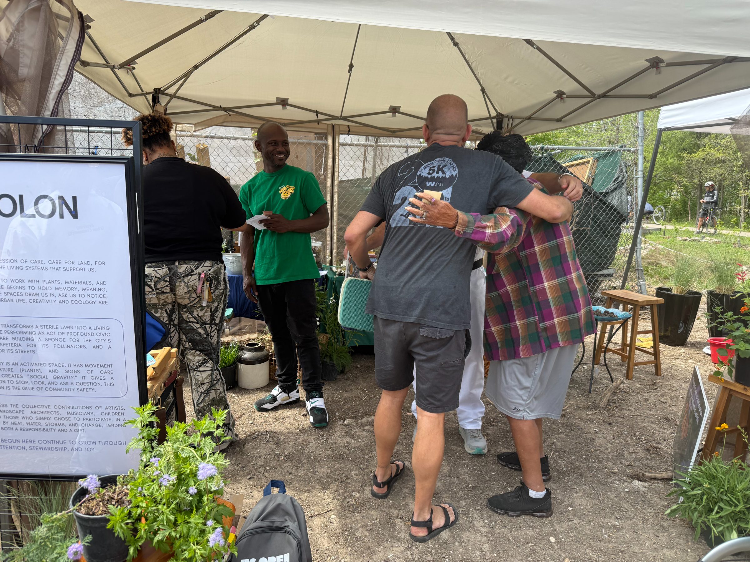 Community at the 3rd Ward Festival today!