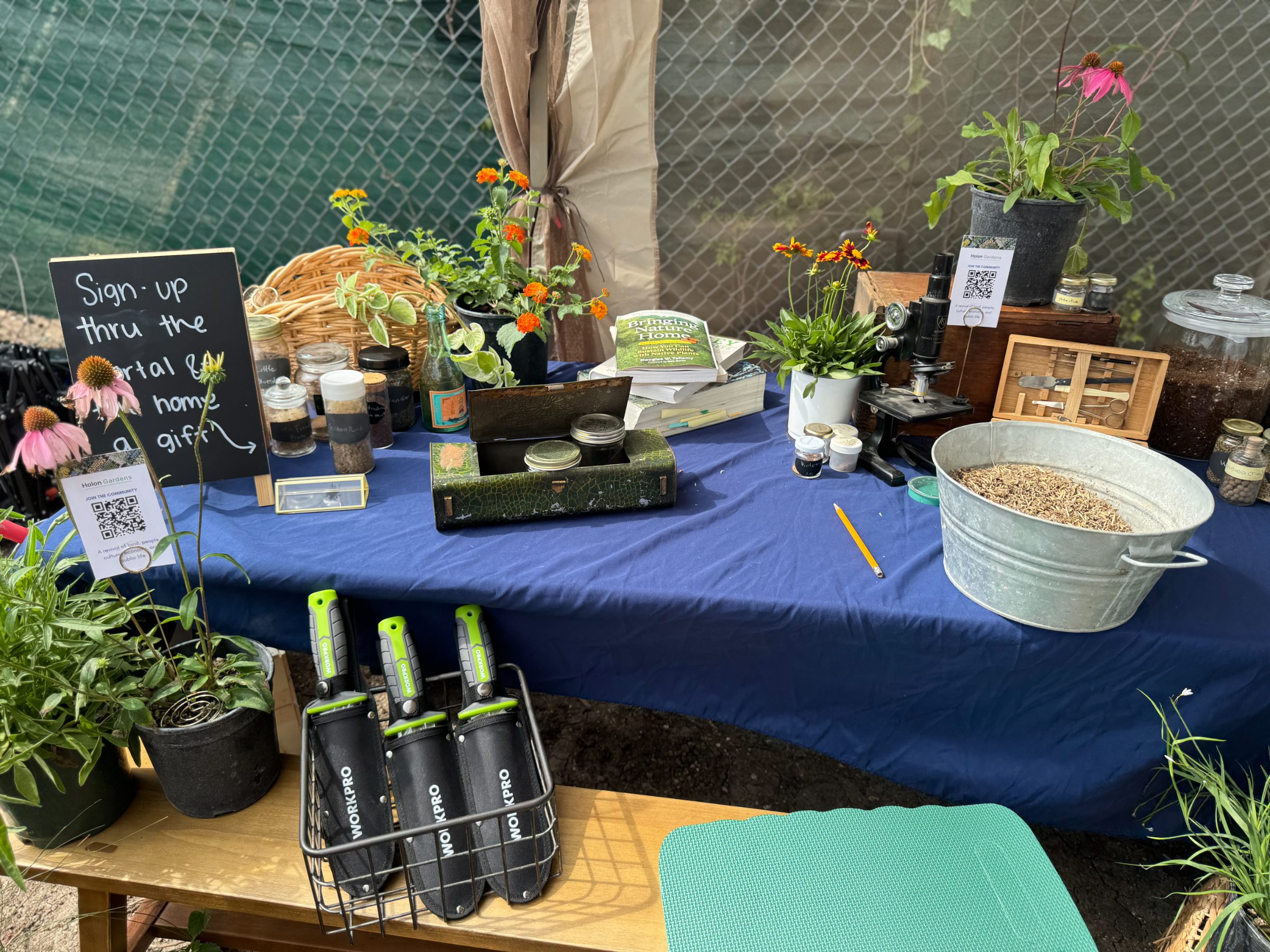 Our stand today at the 3rd Ward Festival.